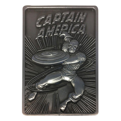 Marvel Ingot Captain America Limited Edition - Captain America, collectors item, fanattik, limited edition, Marvel, metal ingot - Gadgetz Home