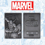 Marvel Ingot Deadpool Anniversary Limited Edition - collectors item, Deadpool, fanattik, limited edition, Marvel, metal ingot - Gadgetz Home