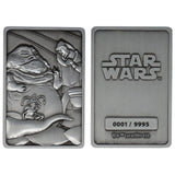 Star Wars Iconic Scene Collection Limited Edition Ingot Jabba the Hut - collectors item, fanattik, Jabba The Hutt, limited edition, metal ingot, movies, Star Wars - Gadgetz Home