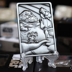 Star Wars Iconic Scene Collection Limited Edition Ingot Jabba the Hut - collectors item, fanattik, Jabba The Hutt, limited edition, metal ingot, movies, Star Wars - Gadgetz Home