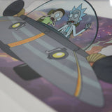 Rick & Morty Art Print Misadventure in Space Limited Edition Fan-Cel 36 x 28 cm - art print, collectors item, fan-cel, fanattik, great gift, limited edition, poster, rick & morty, rick and morty - Gadgetz Home