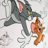 Tom & Jerry Art Print Limited Edition Fan-Cel 36 x 28 cm - art print, collectors item, fan-cel, fanattik, great gift, limited edition, poster, tom and jerry, tom&jerry, tv, tv series - Gadgetz Home