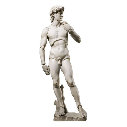 The Table Museum Figma Action Figure David of Michelangelo 15 cm - art, Davide di Michelangelo, exceptional collecting, figma action figure, freeing, the table museum - Gadgetz Home