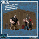 Popeye 5 Points Action Figures Deluxe Box Set 9 cm - action figure, collectors box, collectors item, Mezco, Popeye, retro, retro toys - Gadgetz Home