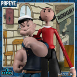 Popeye 5 Points Action Figures Deluxe Box Set 9 cm - action figure, collectors box, collectors item, Mezco, Popeye, retro, retro toys - Gadgetz Home