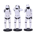 Star Wars Stormtrooper Figures 3-Pack Three Wise Stormtroopers 14 cm - movies, nemesis now, Star Wars, Statues Star Wars, Stormtrooper, three wise stormtroopers - Gadgetz Home