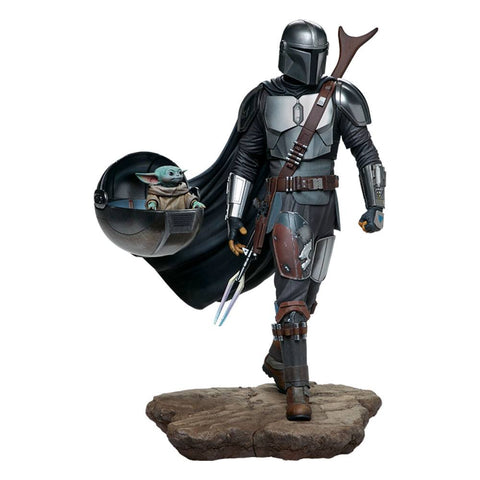 Star Wars The Mandalorian Premium Format Figure The Mandalorian 51 cm - collectors item, Disney, exceptional collecting, Grogu, limited edition, SideShow, Star Wars, Statues Star Wars, The Mandalorian, tv, tv series - Gadgetz Home